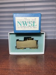NWSL Norfolk & Western Brass Replacement Coal Tender Hand Made In Japan