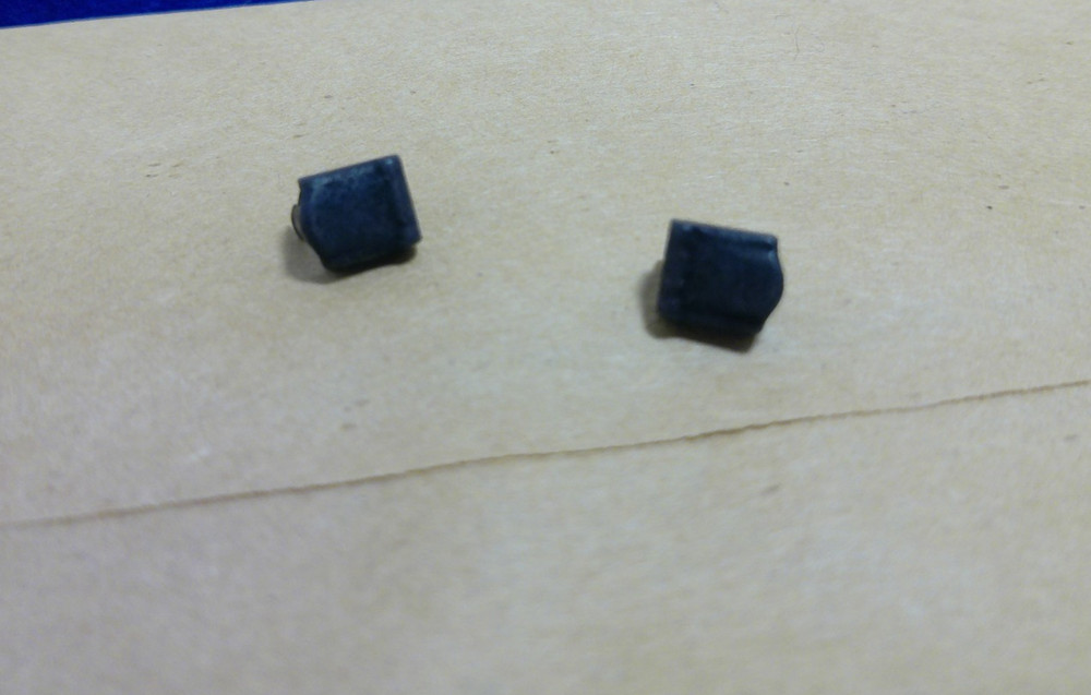 Original Black Journals (1 Pair) for Prewar Lionel Standard or “O” Gauge Cars