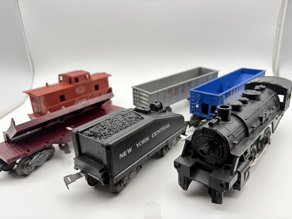 Vintage Marx 490 New York Central Train Set. With Transformer and Track. c Descr