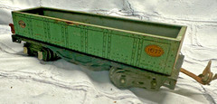 Vintage Lionel Lines Prewar No. 512 Green Gondola Standard Gauge Tinplate Train