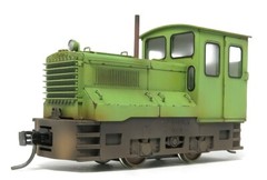 On30/O16.5/Oe Scale Aru-Model Kato 7-Ton Diesel Locomotive Kit Industrial Engine