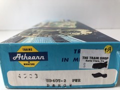 Athearn #4503 HO Rio Grande #5378 SD40T-2 Diesel Locomotive
