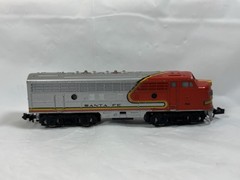 N Scale Trix Santa Fe EMD F Warbonnet #510 Diesel Locomotive Vintage