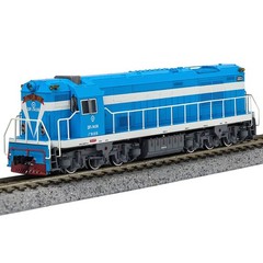 N scale Charming China Railway DF5 Diesel Locomotive (Magnetron chip)Train Model