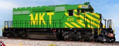 ScaleTrains HO EMD SD40-2 Missouri-Kansas-Texas MKT #625 DC LED SXT40782