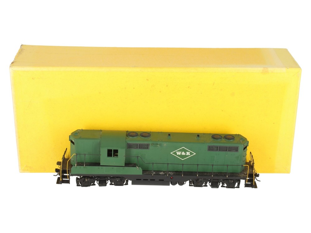Sunset Models S Gauge BRASS W&R GP-7 Diesel Locomotive/Box