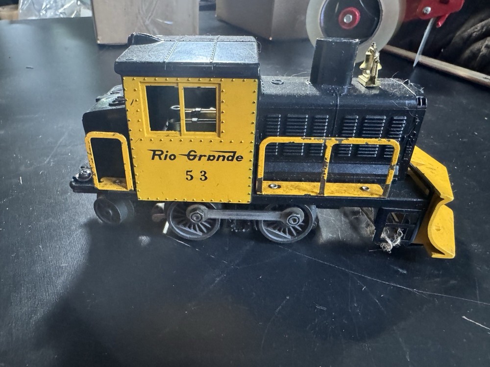VINTAGE LIONEL O-GAUGE 53 RIO GRANDE PLOW SWITCHER #2