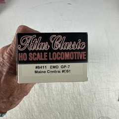 Atlas Classic HO GP7, Atlas #8411, Maine Central #561