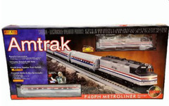 Rare VINTAGE MTH 30-4025-1 Amtrak Train Set, Complete, Ready to Run R-T-R *NEW*
