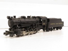 MTH RK-1111L Norfolk & Western 0-8-0 Scale Switcher w/whistle NIB