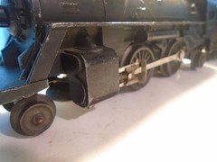 LIONEL VITG DIECAST 2-4-2 STEAM LOCOMOTIVE No 1110,TESTED,SCOUT TENDER 5-164-5