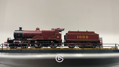 Bachmann Branchline 31-930NRM Midland Compound 4-4-0 1000 Crimson Lake DCC Ready