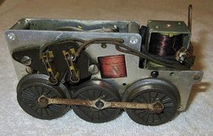 LIONEL POSTWAR O GAUGE MOTOR & E UNIT,W/MAGNA TRACTION