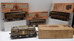 LIONEL Prewar 254 Mojave Engine w/2 610 pullmans & 612 Observation RUNS GREAT