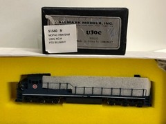 Hallmark Models N-scale U30C Brass Locomotive (#27)