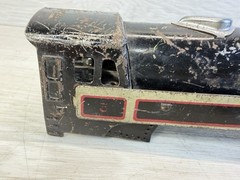 Marx Pressed Steel Streamlined Steam Locomotive # 5 Shell w NYC Tender
