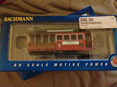 Bachmann HO San Francisco Cable car North Pole and Southern