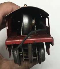 American Flyer train Set wind up locomotive and 14 train cars