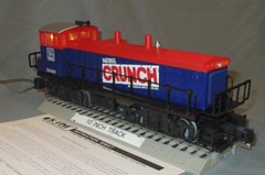 K-Line 224601 Nestle’ CRUNCH Dual Motor Pwr’d MP-15 Diesel O/027 ga. wks/ Lionel