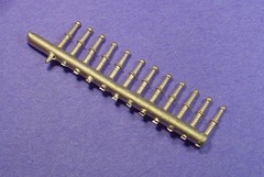O/On3/On30 10″ BALL END HANDRAIL STANCHIONS WISEMAN BACK SHOP BRASS PARTS BS-238