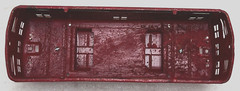 LIONEL PREWAR STANDARD GAUGE PARTS #8 RED LOCOMOTIVE BODY SHELL – REPAINTED