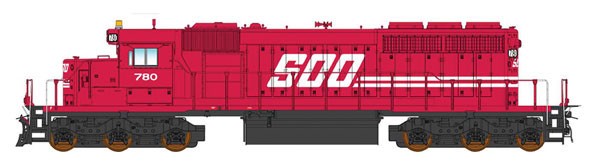 Intermountain ~ N Scale ~ EMD SD40-2 Soo Line #761 ~ Standard DC ~ 69373-02