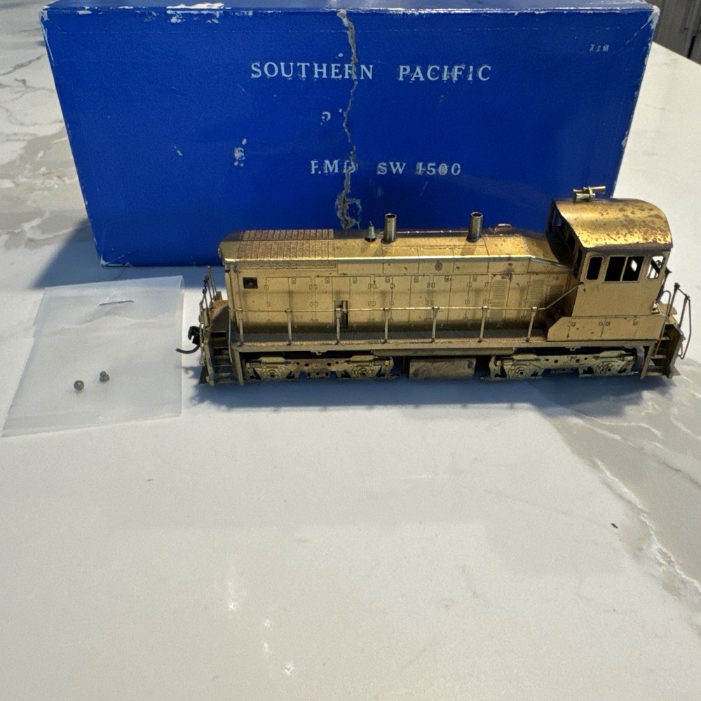 Alco Models HO Scale EMD SW-1500 Diesel, Brass