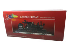 BACHMANN SPECTRUM 81185 G SCALE CLIMAX LOCOMOTIVE 25 TON NARROW GAUGE 1:20.3