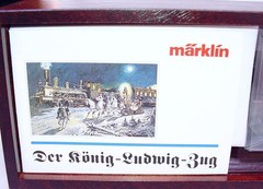 Marklin DIGITAL HO AC 1:87 KÖNIG LUDWIG ROYAL 5 WAGON + TRISTAN LOCOMOTIVE MB`95