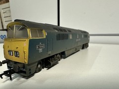 Dapol 4D-003-020 CLASS 52 WESTERN TROOPERBR BLUE FYE D1033 Weathered Boxed