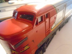 LIONEL O GA SANTA FE ALCO 8020 POWERED A UNIT WITH 8021 DUMMY B UNIT 5-216-5