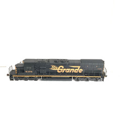 Athearn HO Scale 4503 D&Rio Grande Powered #5378 SD40T-2 w/Box