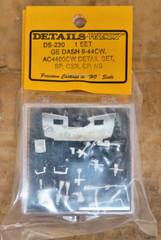Details West DS-230 GE Detail Sets – Dash 9-44CW AC4400CW / SP /CSX HO Scale