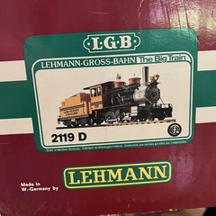 LGB Lake George & Boulder 2119D Steam Loco And Tender w/ Box