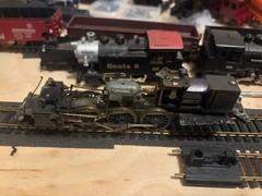 Antique HO Scale Mantua Reading Pacific 4-6-2 Steam Locomotive 1930s Brass