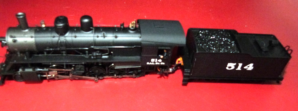 HO Spectrum Russian 2-10-0 Decapod Steam Seaboard Airline #514
