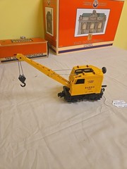Lionel 3360 Self Propelled Operating Burro Crane