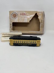 Vintage Bachmann HO Brill Trolley South Hills Lines 1315 Original Packaging