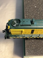 HO Scale Overland Models Brass CNW Alco RSD-5 Hammerhead #1688 TESTED