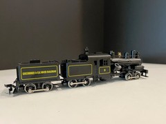 Rivarossi 3 Truck Heisler Green Brier Elk River RR Steam Locomotive #3 SET OF 5