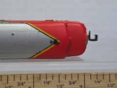As Is Arnold N Scale Santa Fe 274 FA Diesel Loco ATSF Metal Shell Parts Repair
