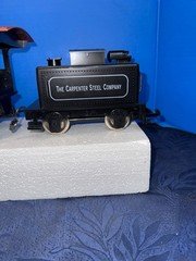 1999 HLW Hartland 0-4-0 Carpenter Commemorative G Gauge Locomotive w/Tender