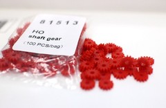 30 PCS HO Scale Train Gears & Axles, 13-16 Teeth – Electric Accessories 1/87