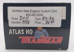 Atlas 10000396 HO Scale D&H RS36 Diesel Locomotive #5018 – Custom w/DCC/Box