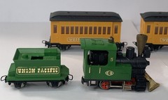 VTG Egger-Bahn 1009EB 0-4-0 Steam Loco EB #5 Tender Set Union Pacific Green READ