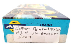 Athearn Custom Painted Frisco HO F7A #5009 Powered & 5018 Dummy NEW OTHER Tested