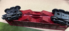 Vintage Lionel Leigh Valley Hooper Car 25000 Tuscan Red