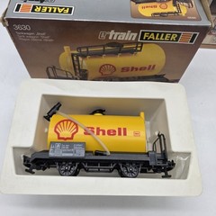 Faller e-Train Lot 3828 3630 3637 DB Railbus Shell Tanker Boxed Lot