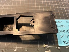 KMT Kusan Auburn Train 2716 Alco Diesel Locomotive CHASSIS FRAME ONLY PART LOT G