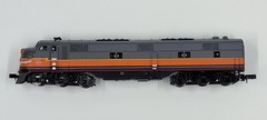 Life-Like 7037 N Scale E7A Milwaukee Road #17A Diesel Locomotive